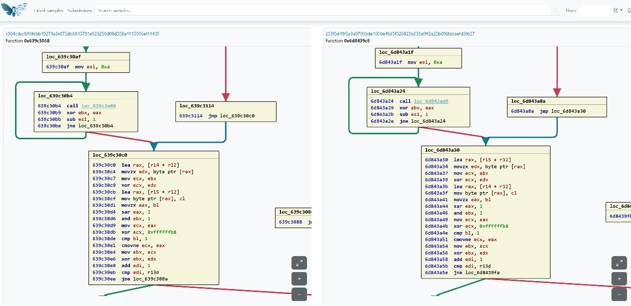 Payload decryption routine